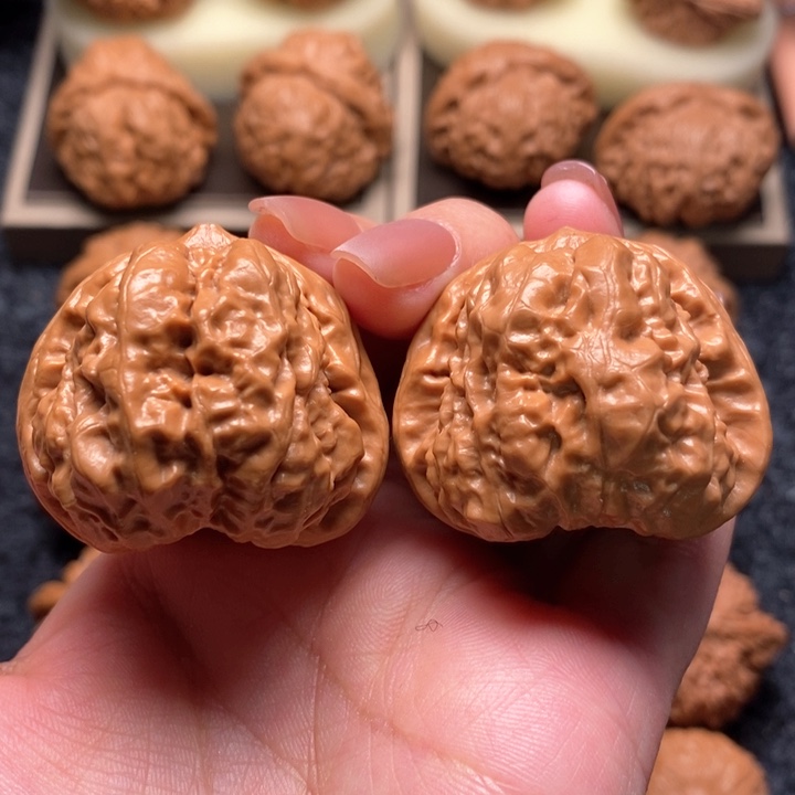 文玩核桃把件精品蛙蛙40