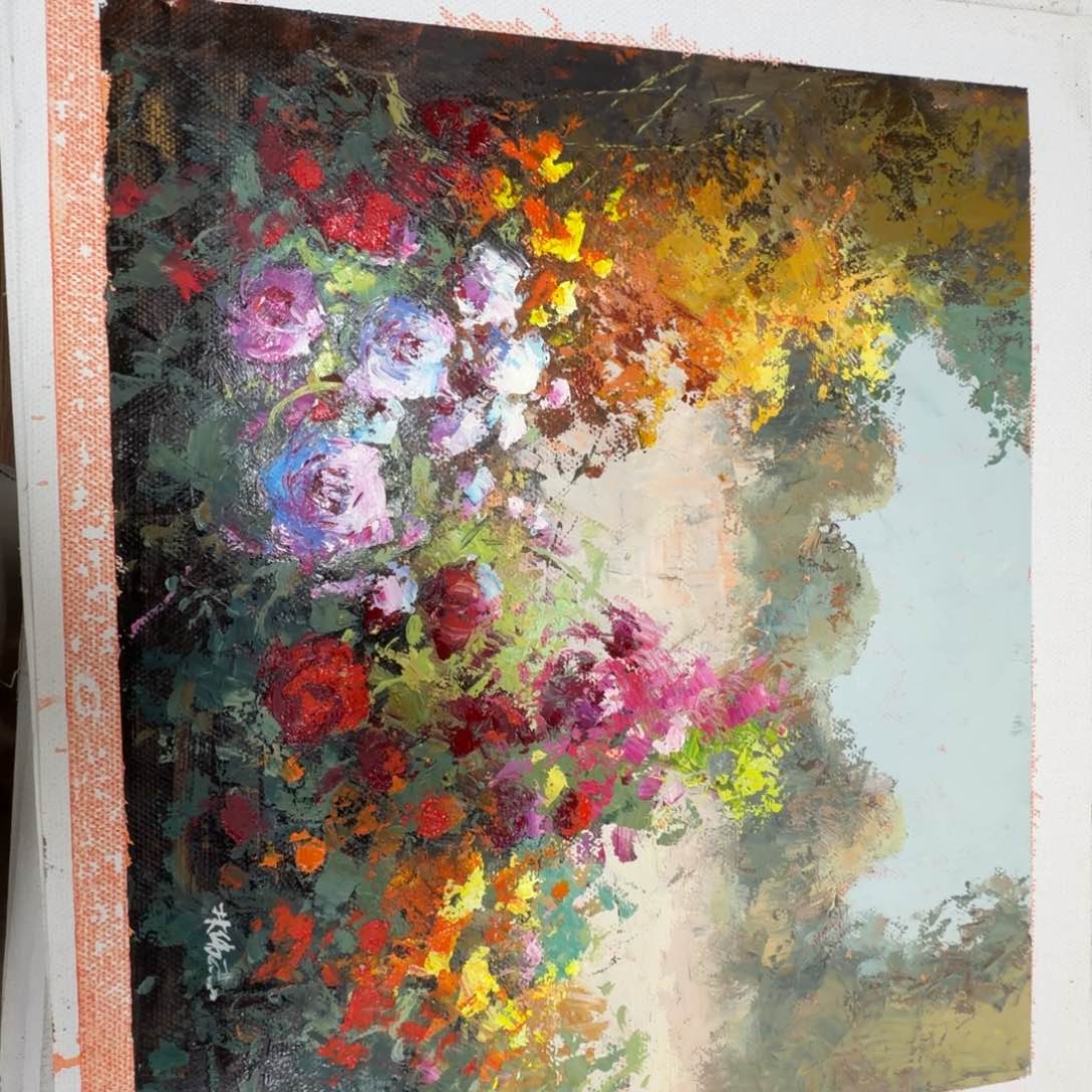 油画加油加油努力加油努力加油