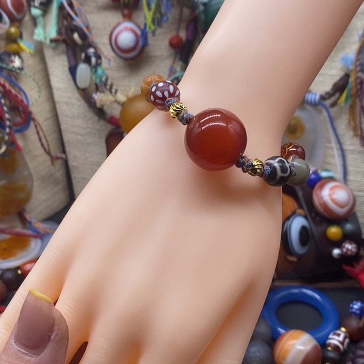 玛瑙/玉髓手链未镶嵌