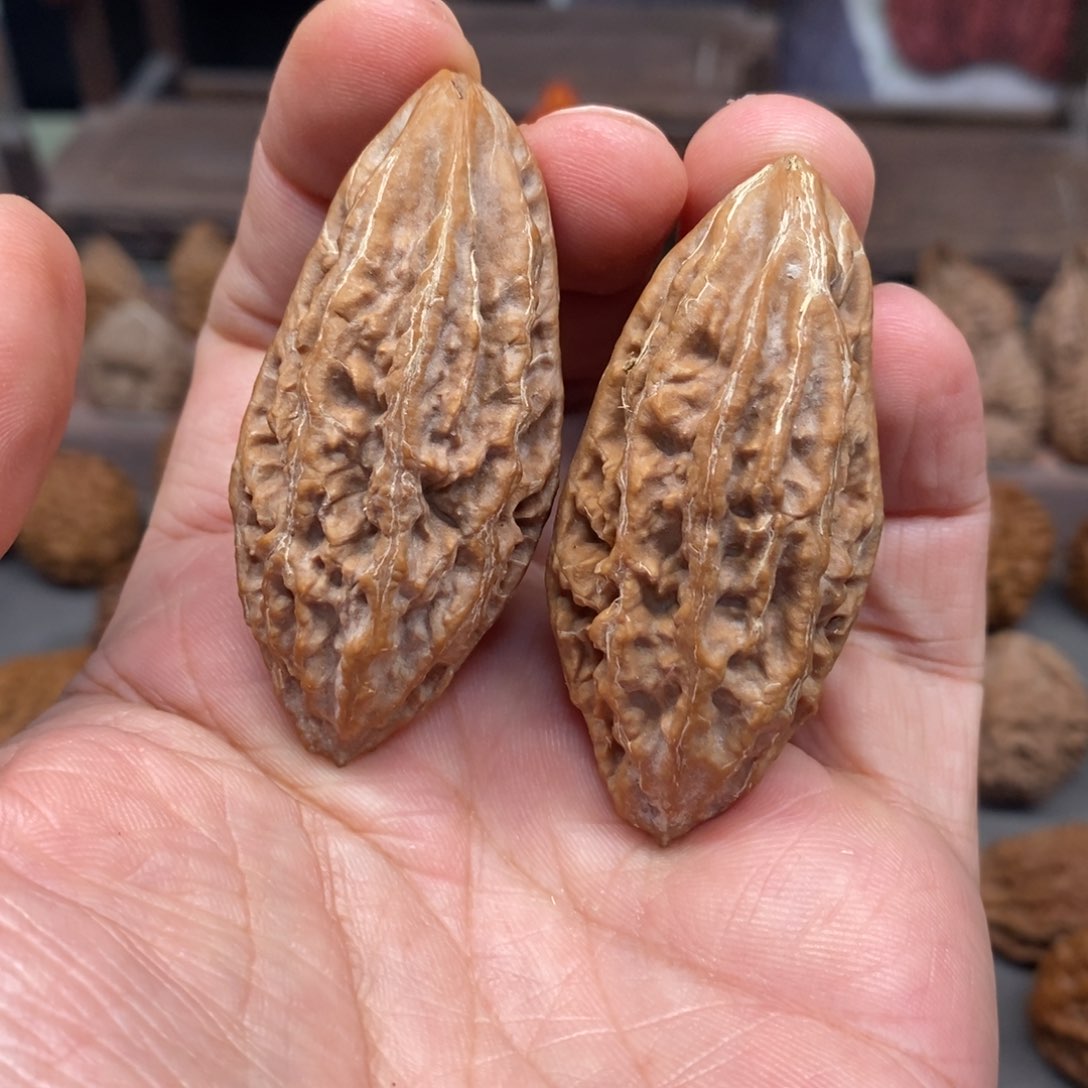 文玩核桃把件长寿瓜条