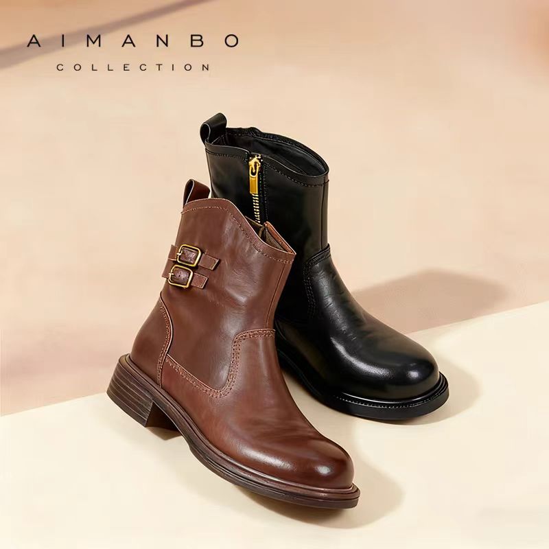 26822501e时尚复古秋冬休闲靴