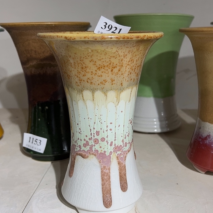 口12高19 手工花盆满30包邮