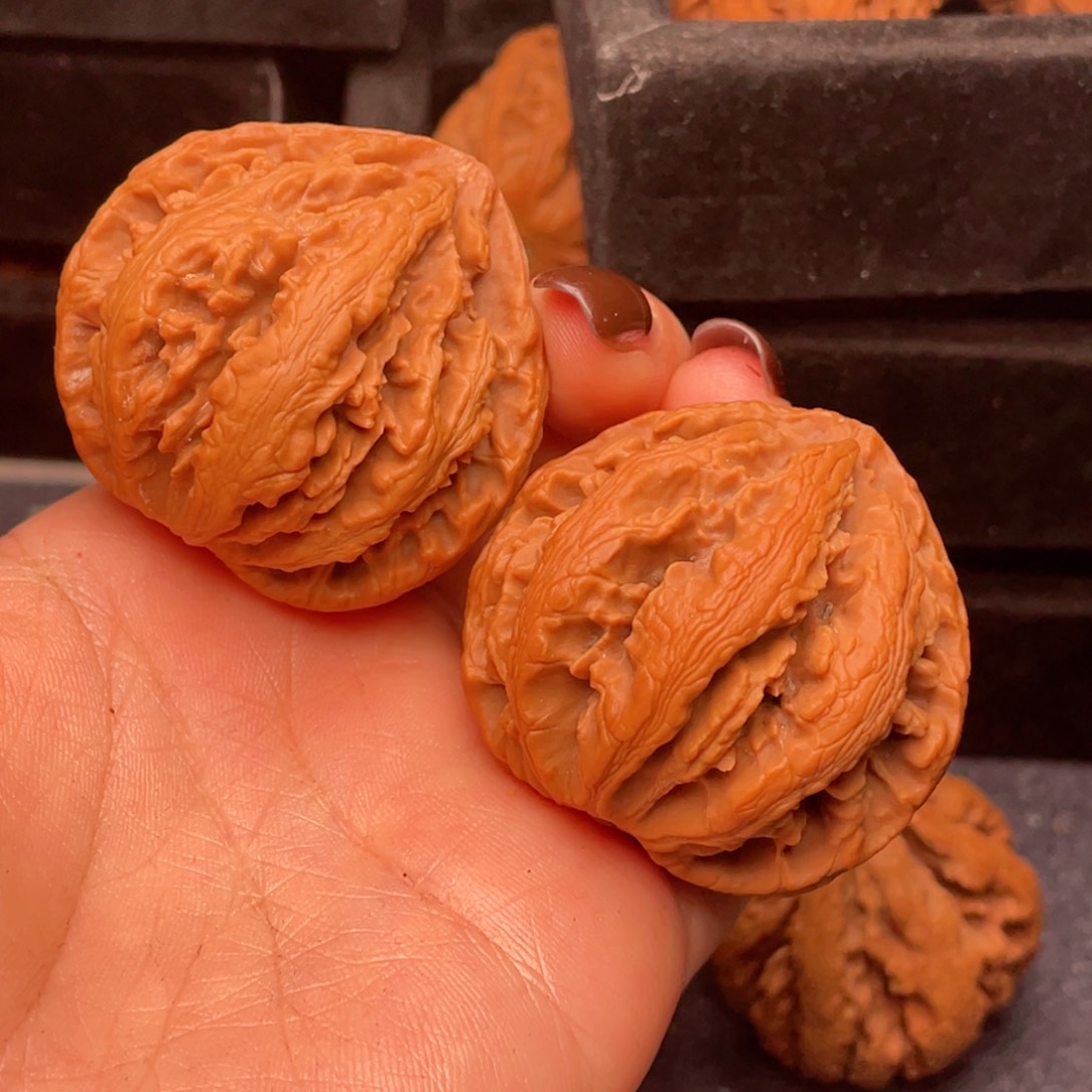 招***猫桃核吊坠秦岭核桃46