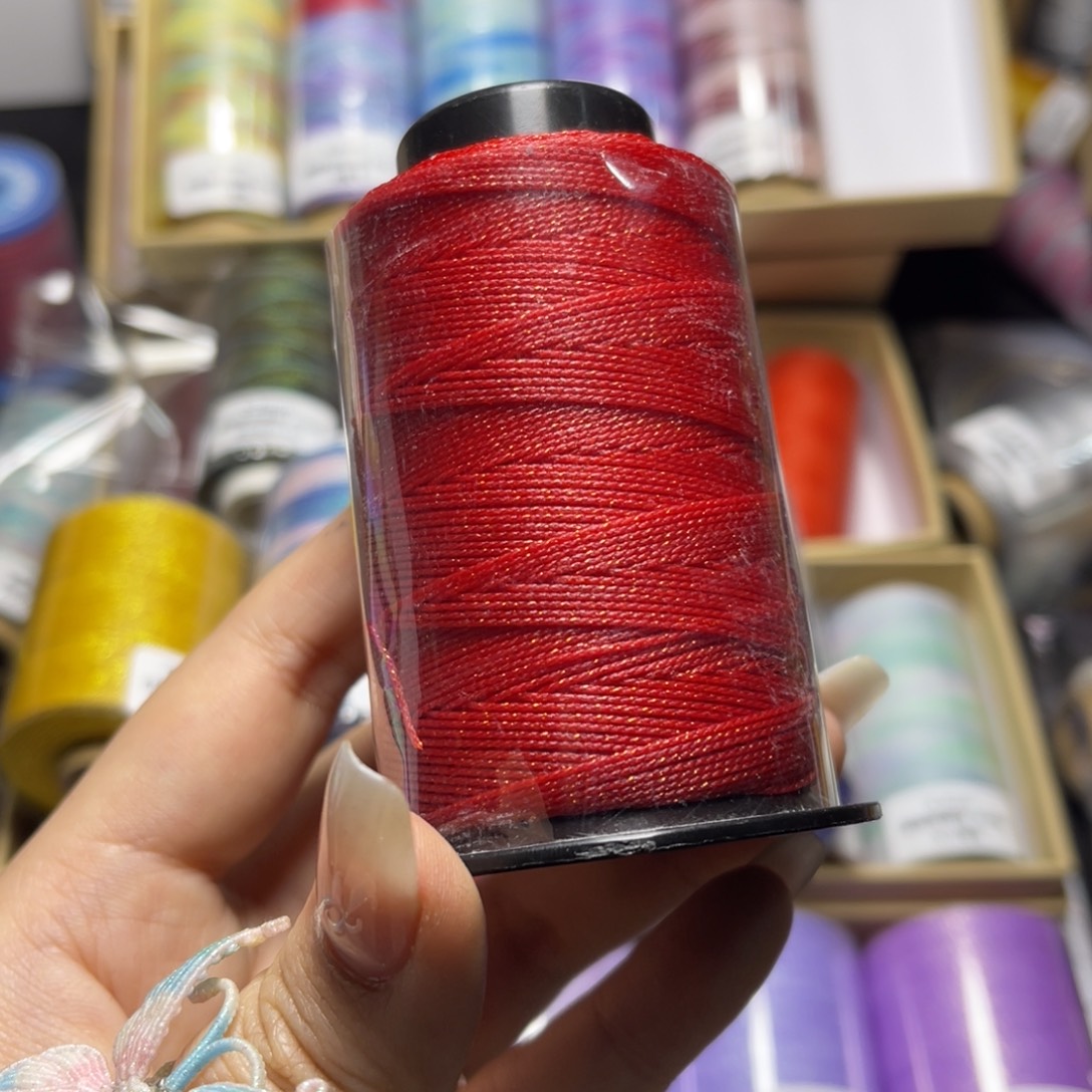 腈纶9股星空纯色蜡线45gD103