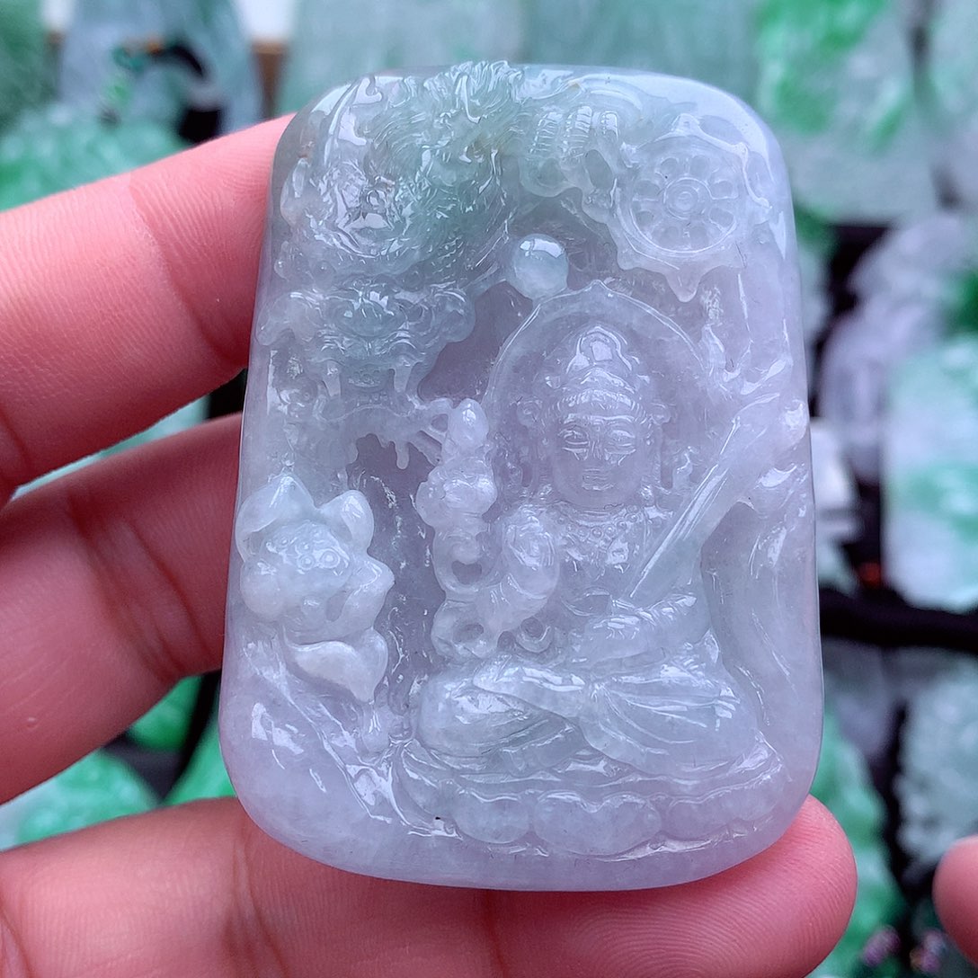 翡翠吊坠(不含链)未镶嵌