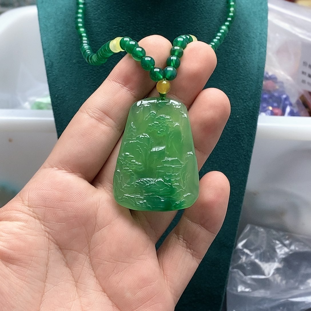 翡翠未镶嵌脚饰88