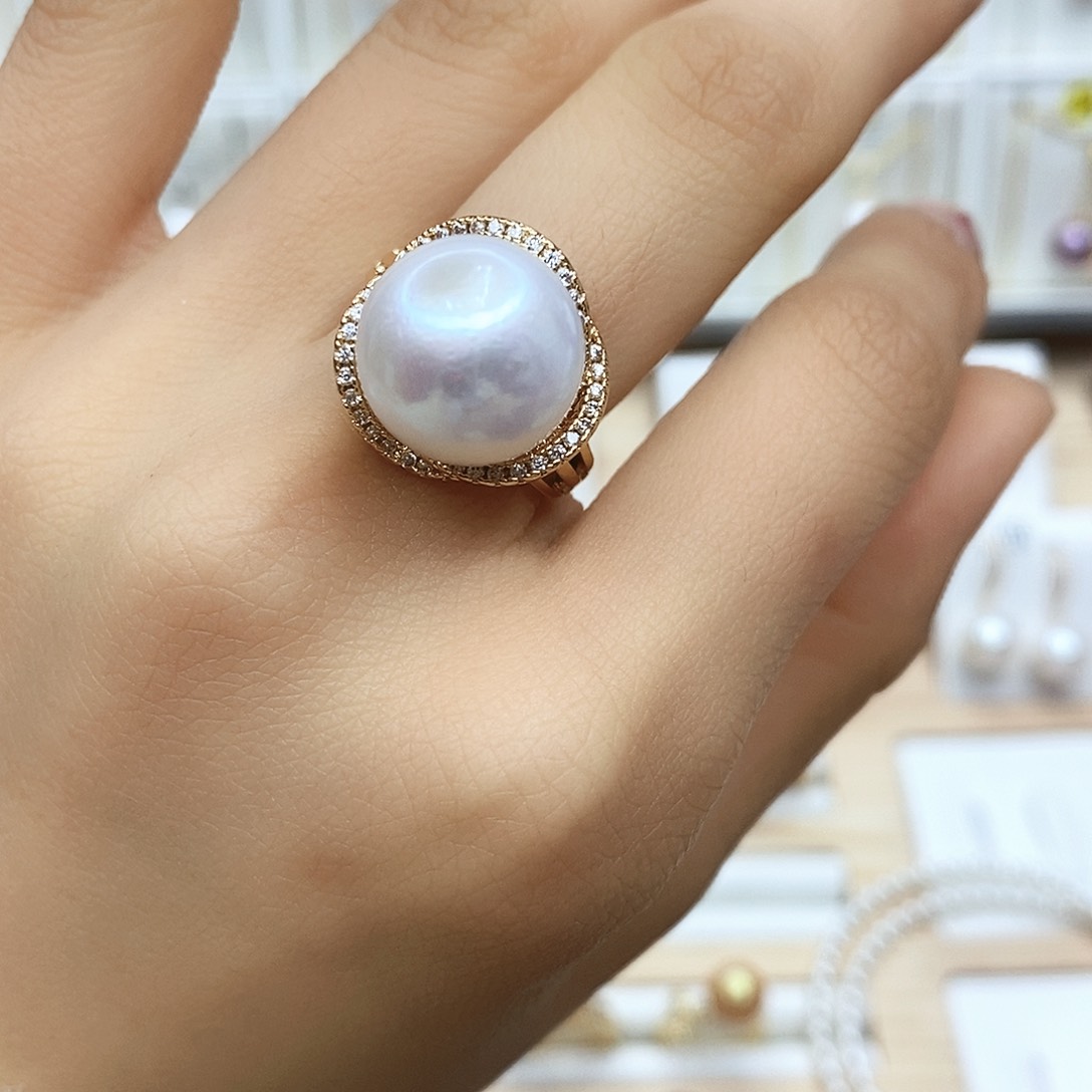 淡水珍珠吊坠(不含链)未镶嵌