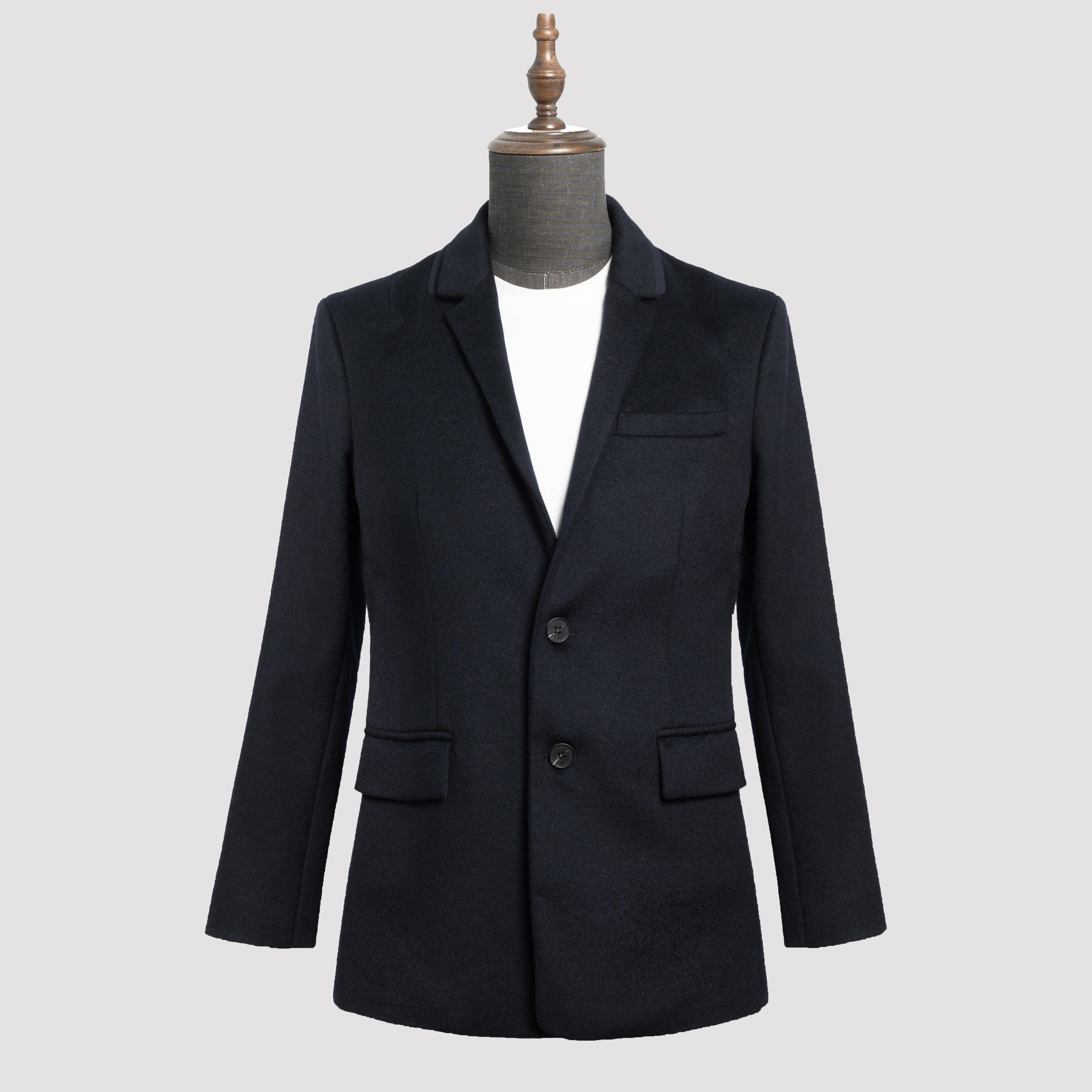 秋季标准平驳领见外包装西服上装男装套装上衣毛呢