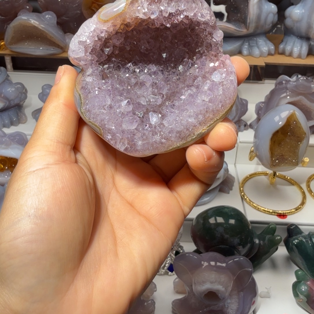 玛瑙/玉髓未镶嵌摆件