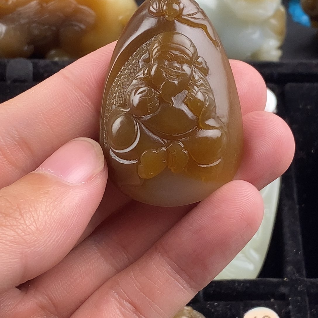 和田玉挂件未镶嵌