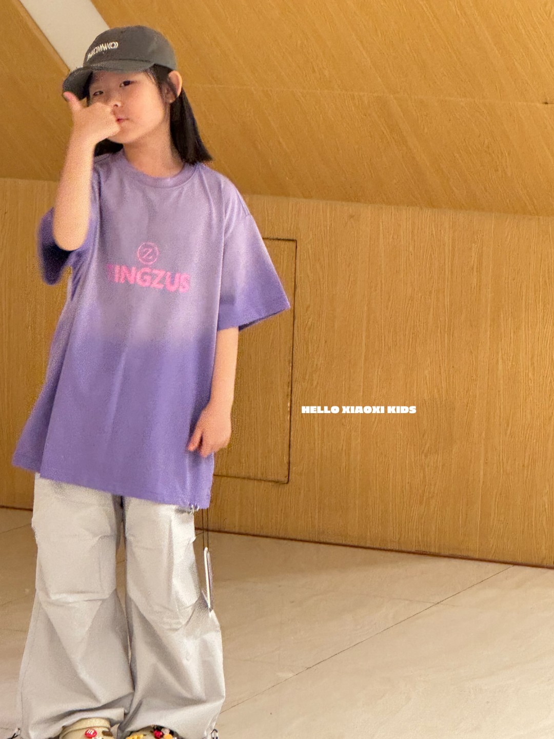 超酷扎染风T恤，无性别休闲裤1