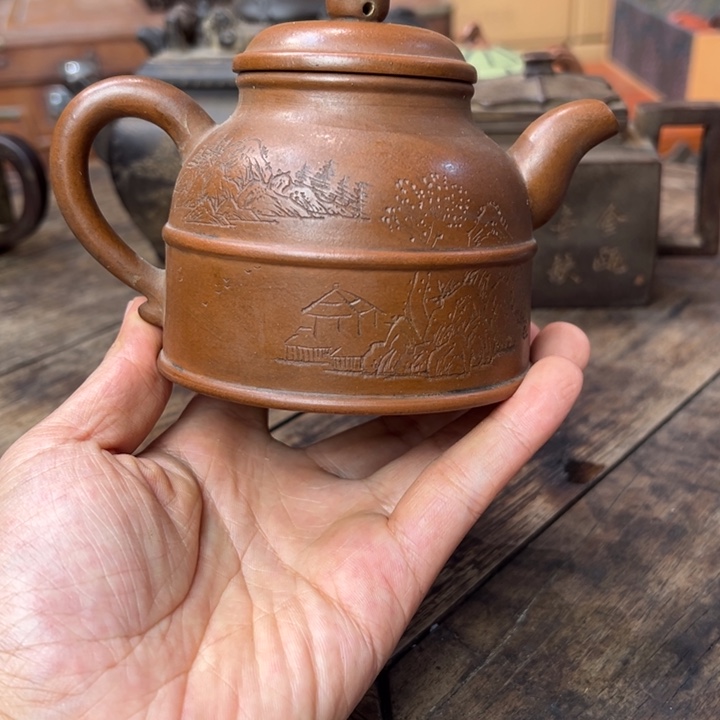 茶壶紫砂紫砂壶作品