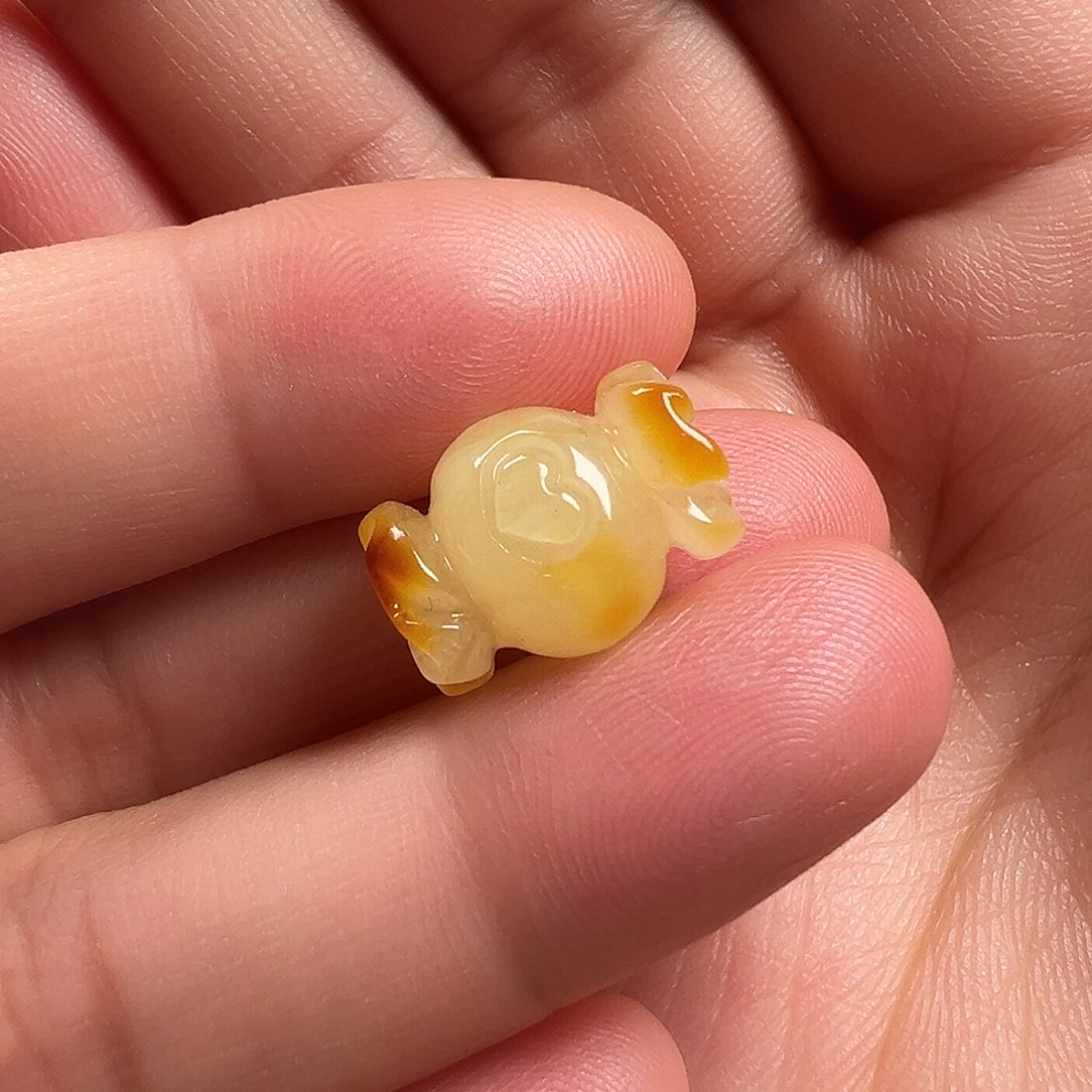 蜜蜡颈饰未镶嵌糖果（打孔不退换）