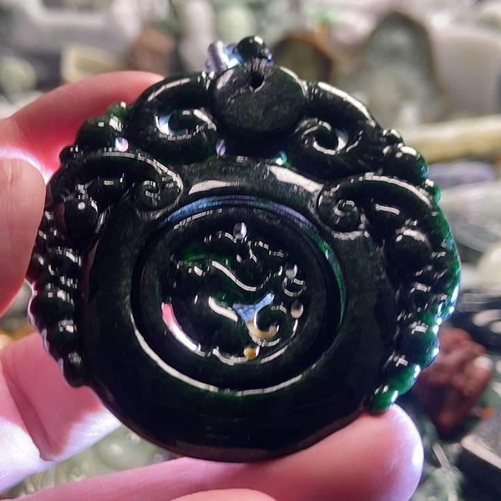 翡翠吊坠(不含链)未镶嵌