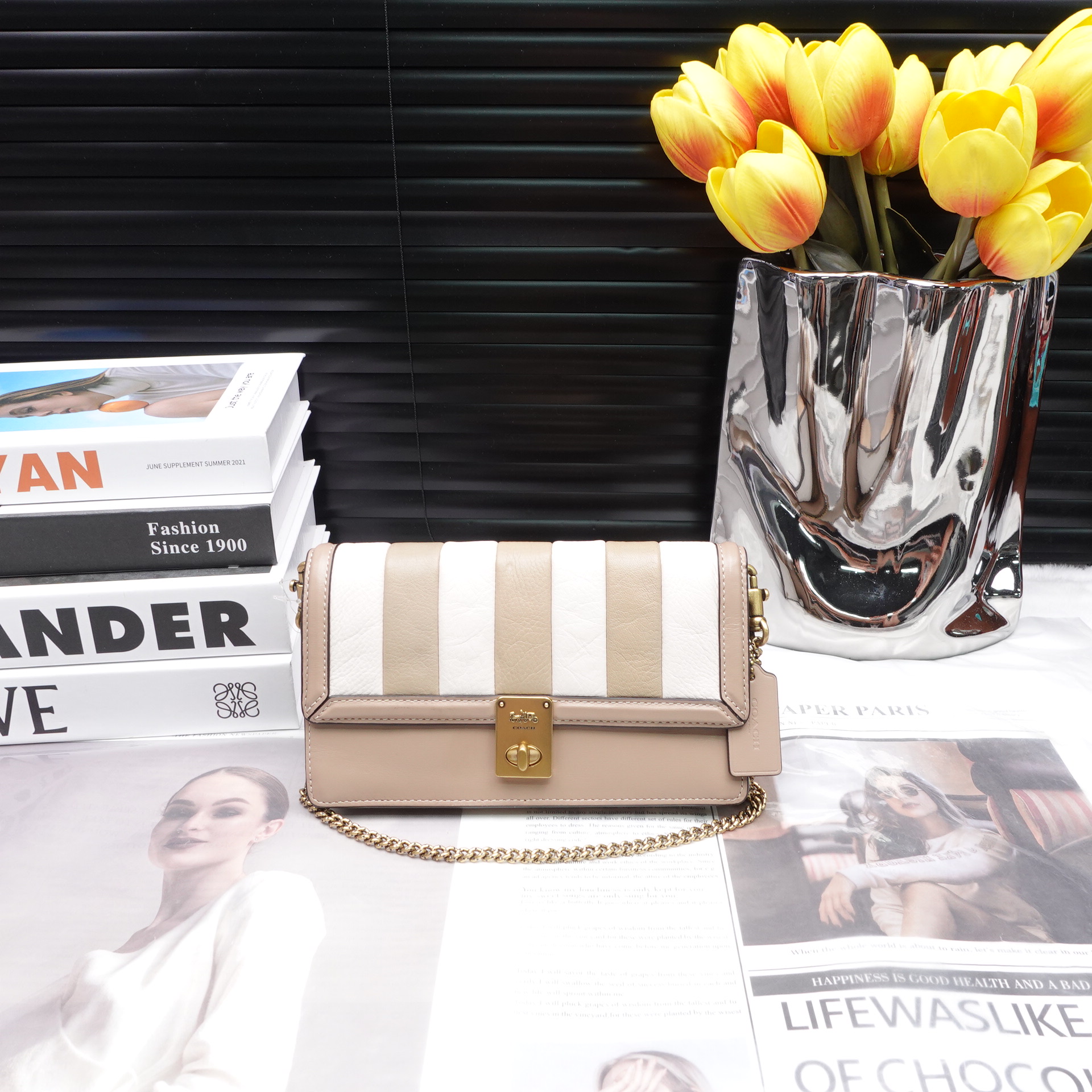 95新 COACH/蔻驰 单肩包/T10229231