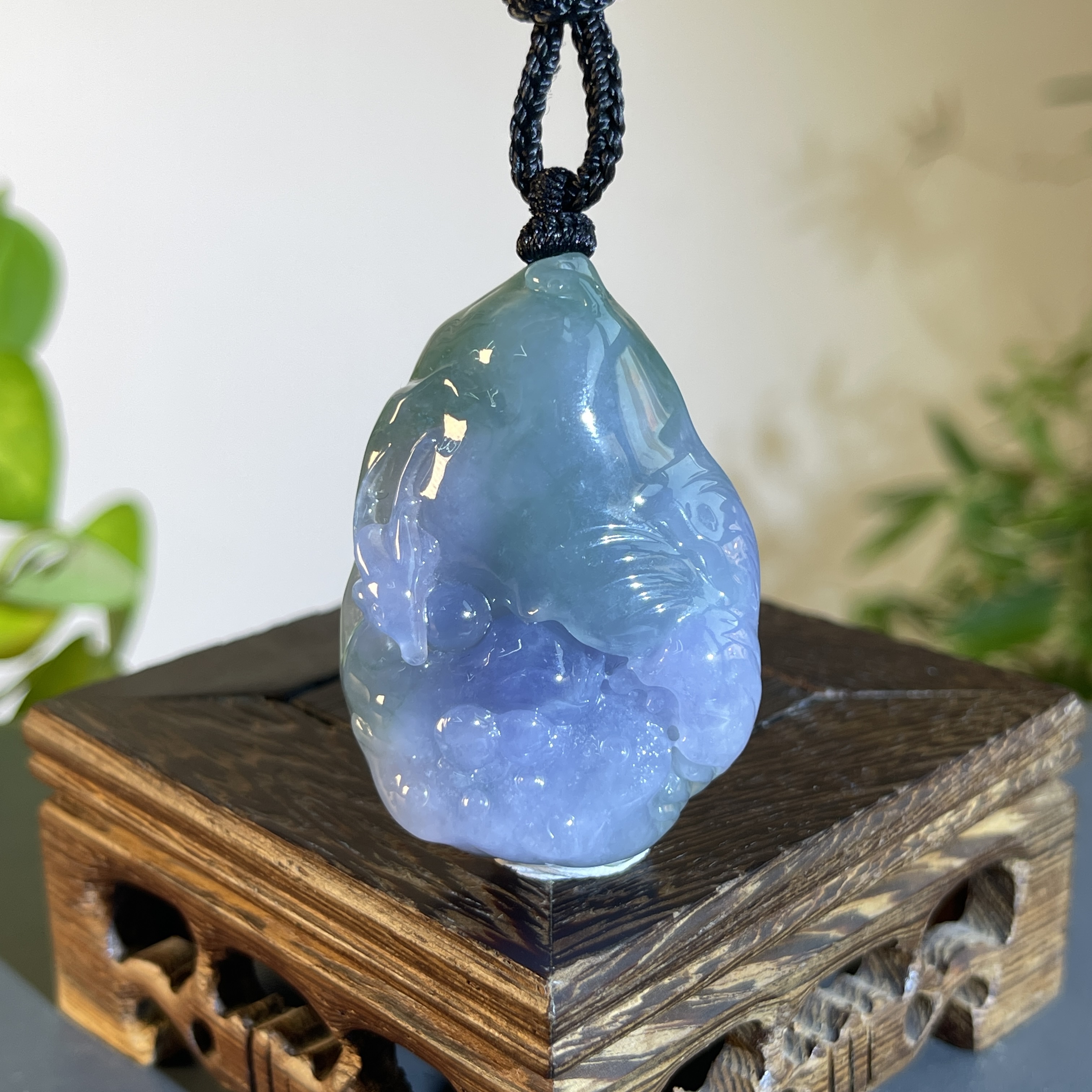 JXA10-168 天然缅甸A货翡翠 特色件