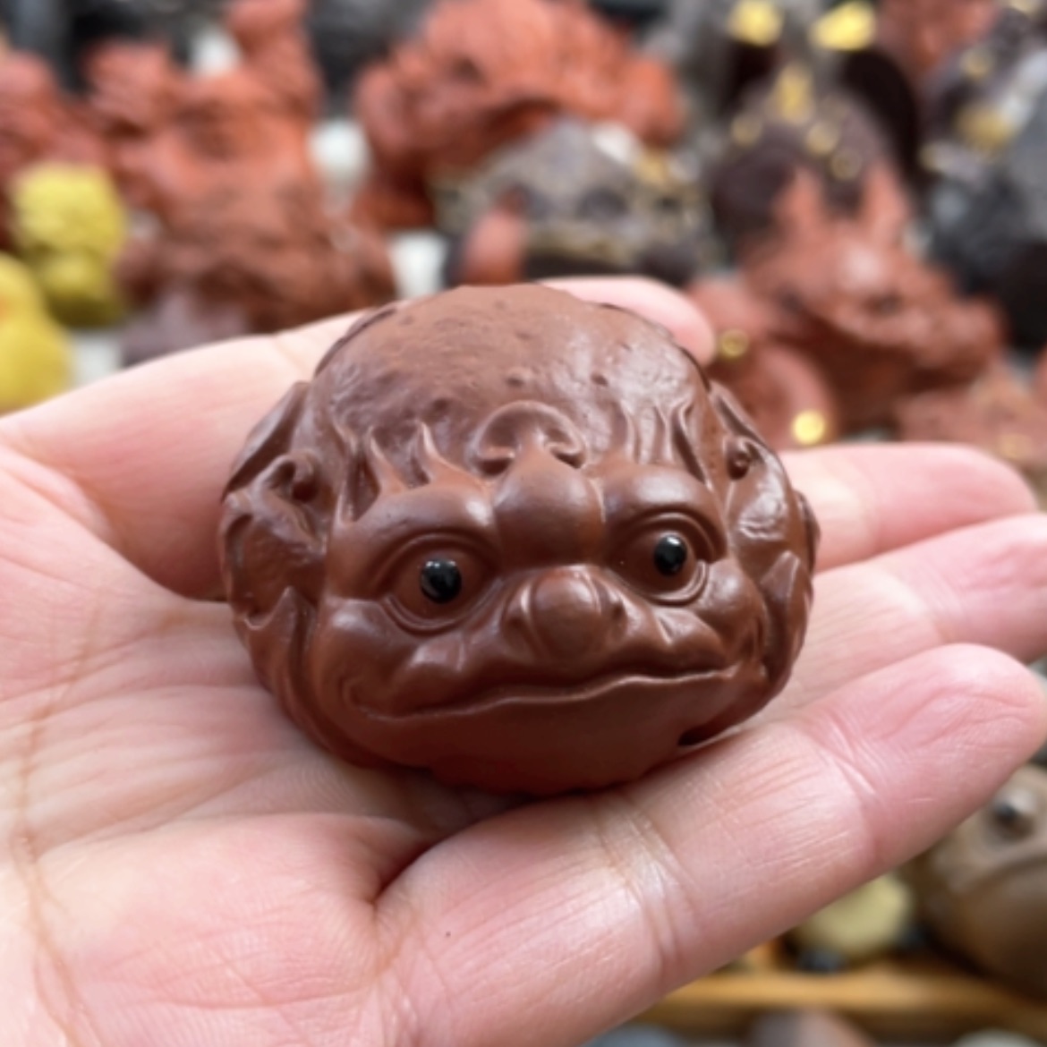 【闪购商品】紫砂茶宠紫砂金蟾