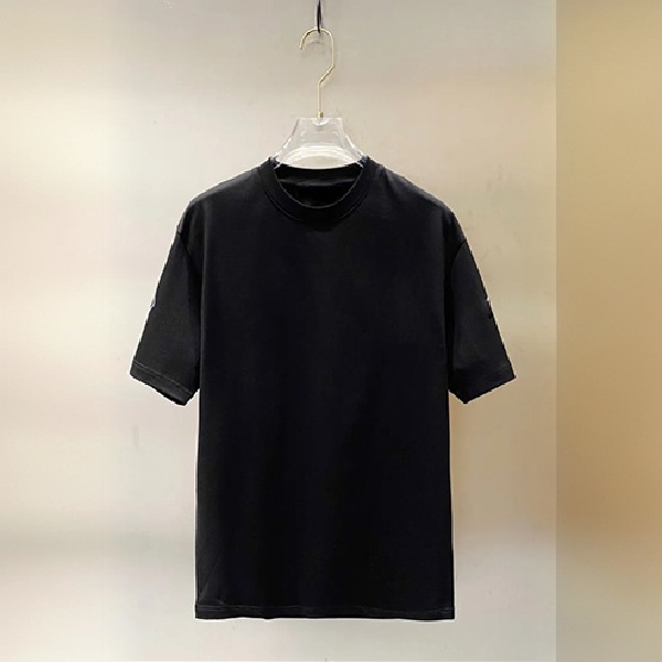 【20号链接】2025春夏新款时尚半袖舒适纯棉男女同款短袖32601#