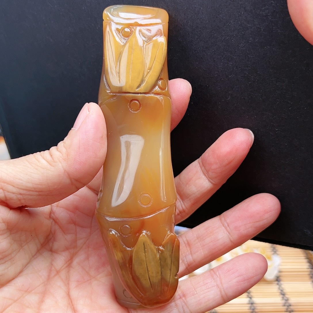 未镶嵌玛瑙/玉髓珠宝半成品