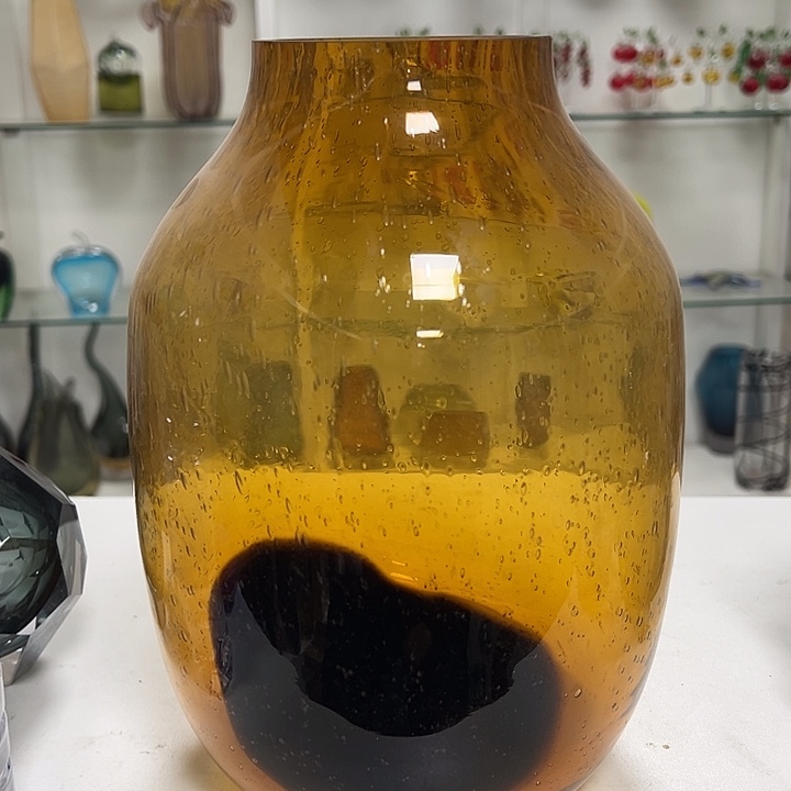 高25轻奢琉璃花器微瑕福利