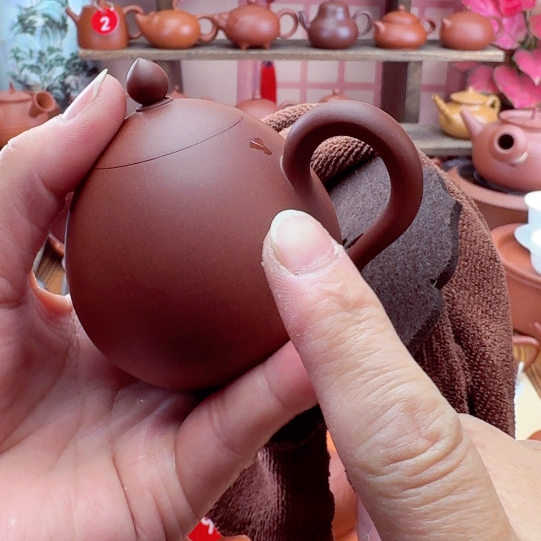 紫砂茶壶狮*禅心120 CC手拉