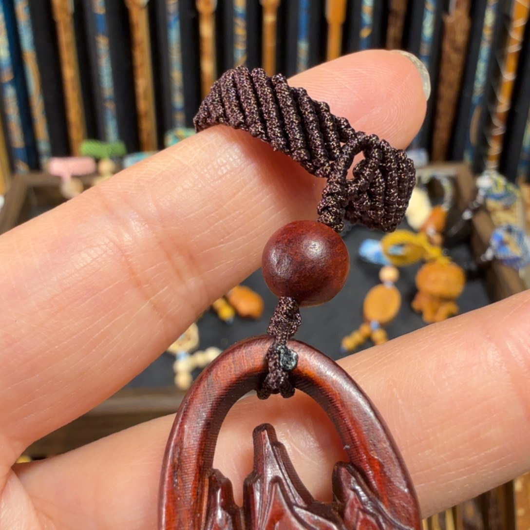 用***6扇子手编绳扇箍一个