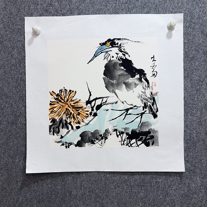国画大雷老师亲笔手绘作品