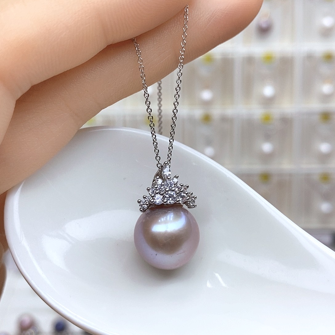 淡水珍珠合金颈饰