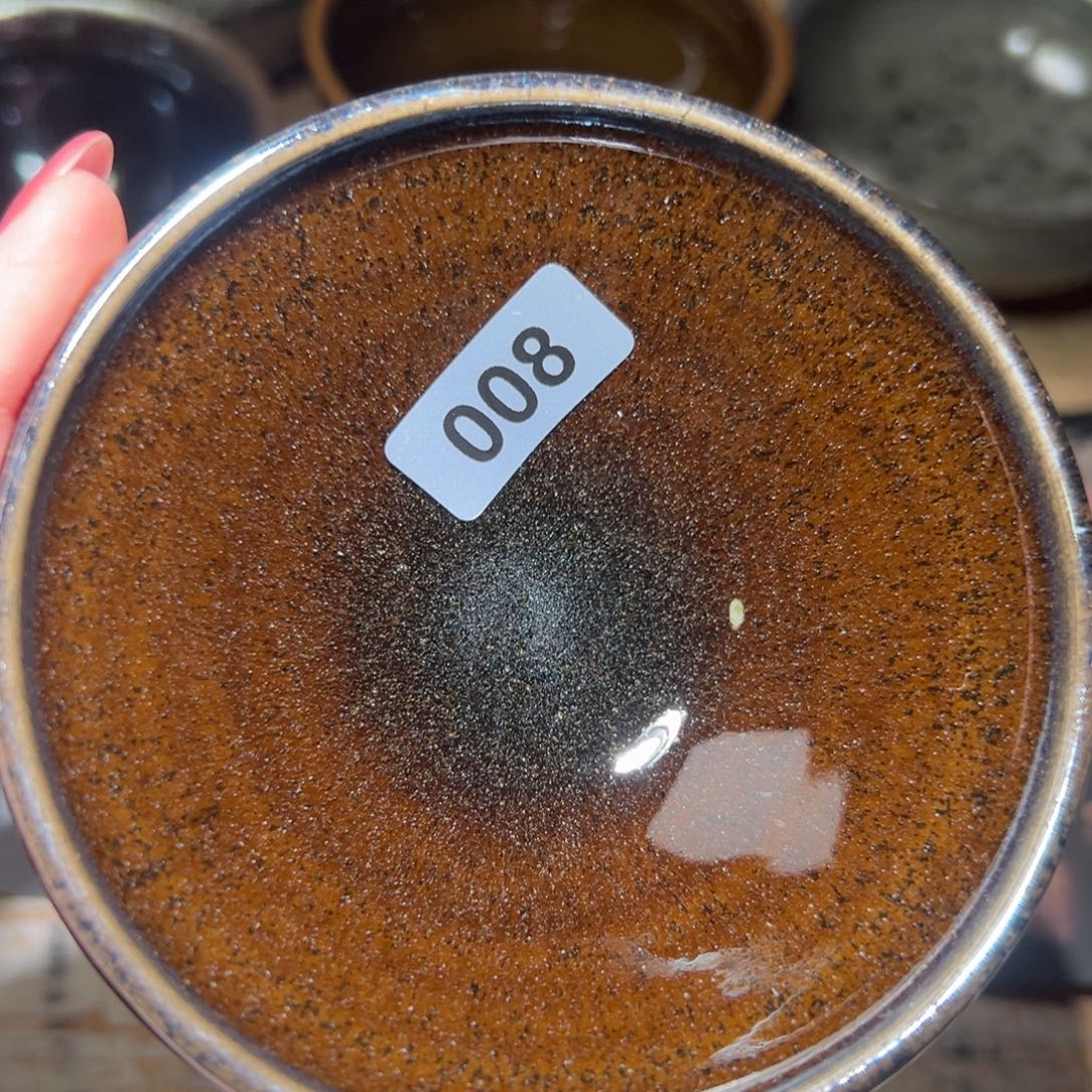 枫***秋茶盏全手工原矿原釉建盏