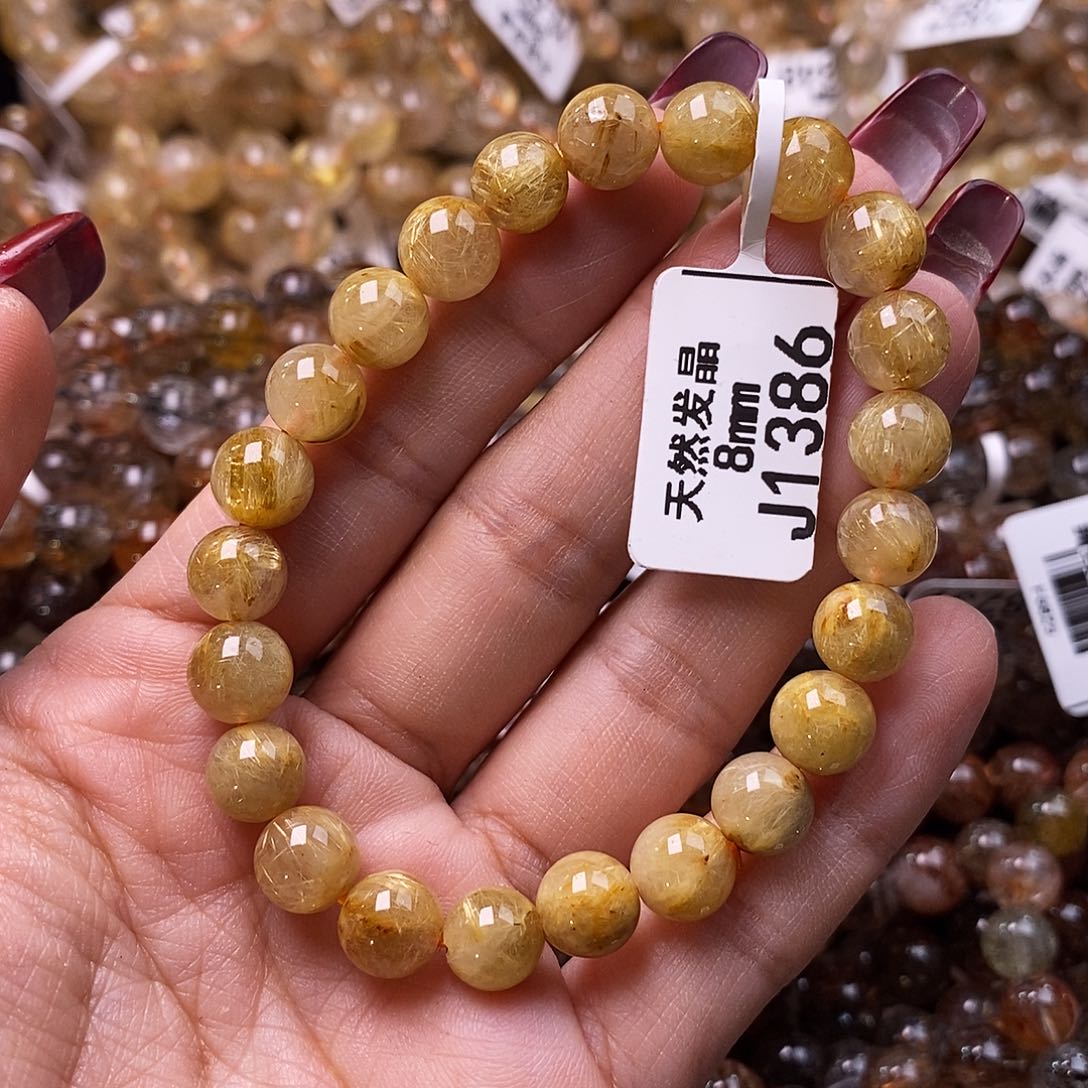 水晶手链未镶嵌水