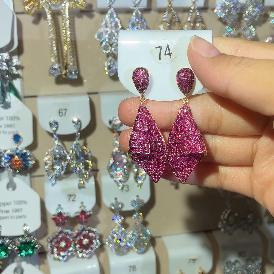 王****锆石铜合金925银针