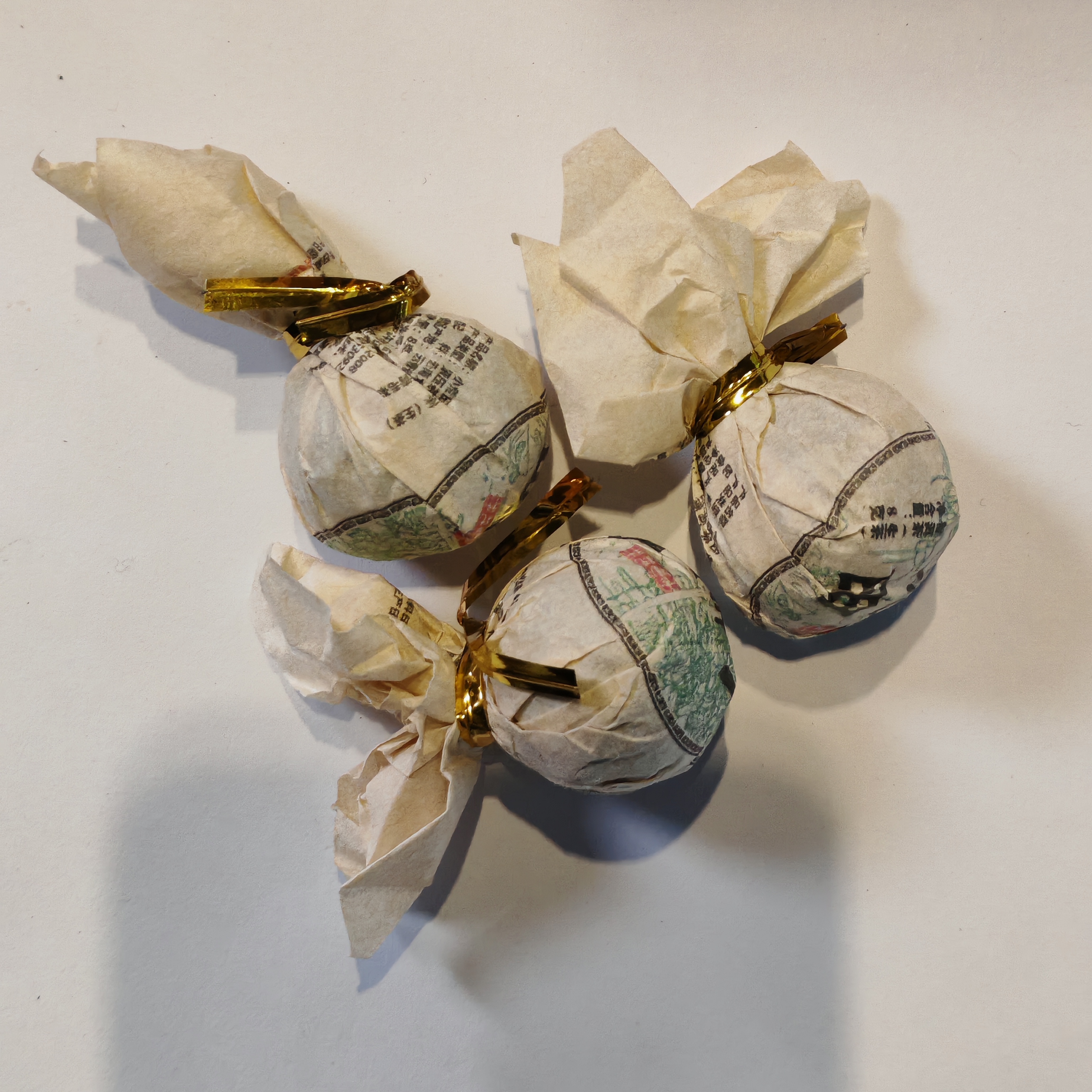  2023年 小荒田古树生茶龙珠  8克/颗   1月25日【39号】