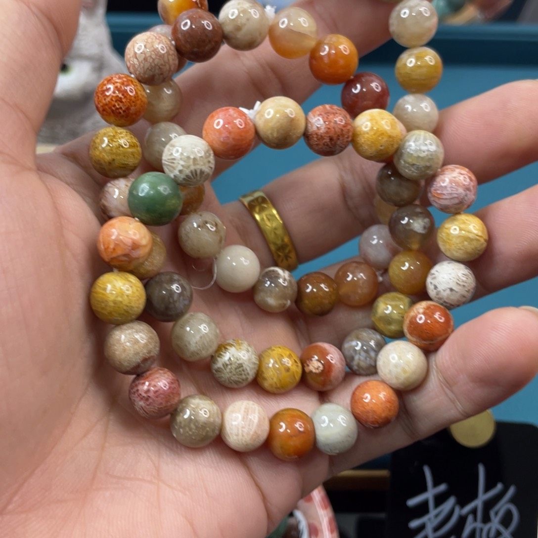 未镶嵌手镯硅化玉