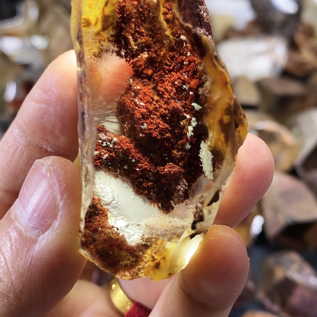【闪购商品】车挂未镶嵌水晶?*梦天然水晶原石