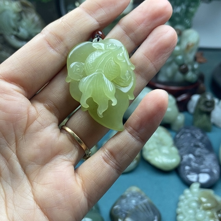 和田玉挂件未镶嵌