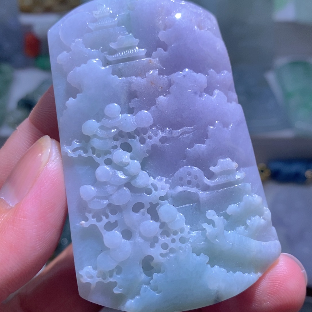 【闪购商品】翡翠未镶嵌颈饰11111111111