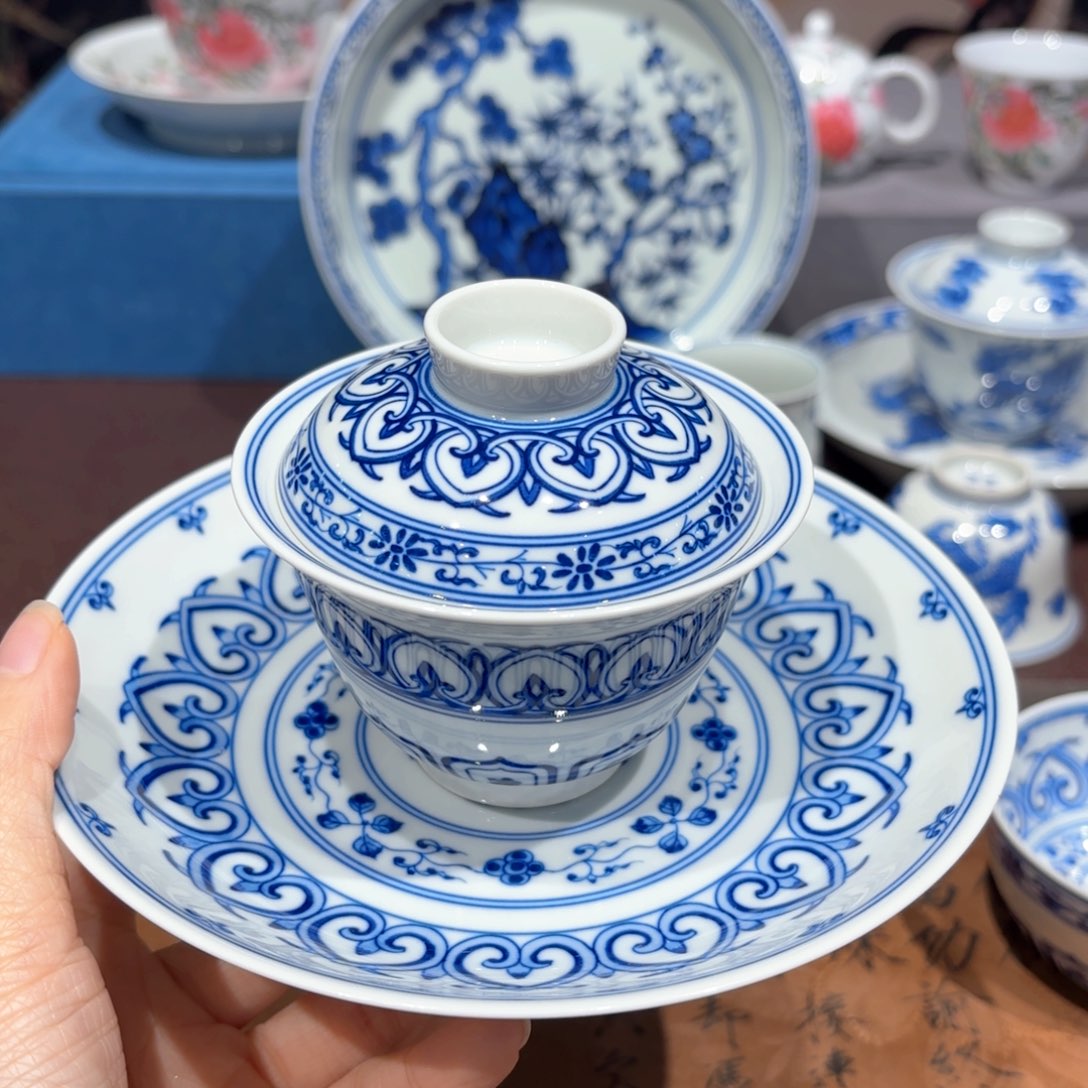 瓷片景德镇纯手工手绘