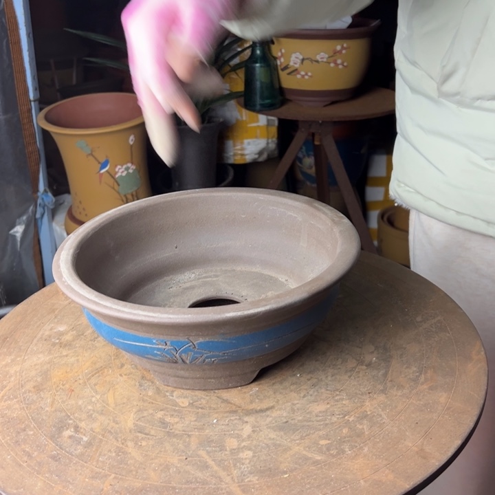 紫砂宜兴紫砂花盆花盆