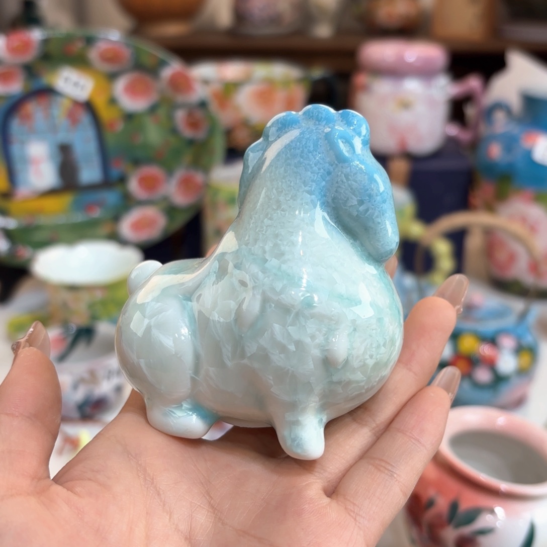 景德镇手绘高温釉下彩陶瓷茶具