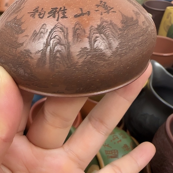紫砂茶杯紫砂主人杯大放漏！