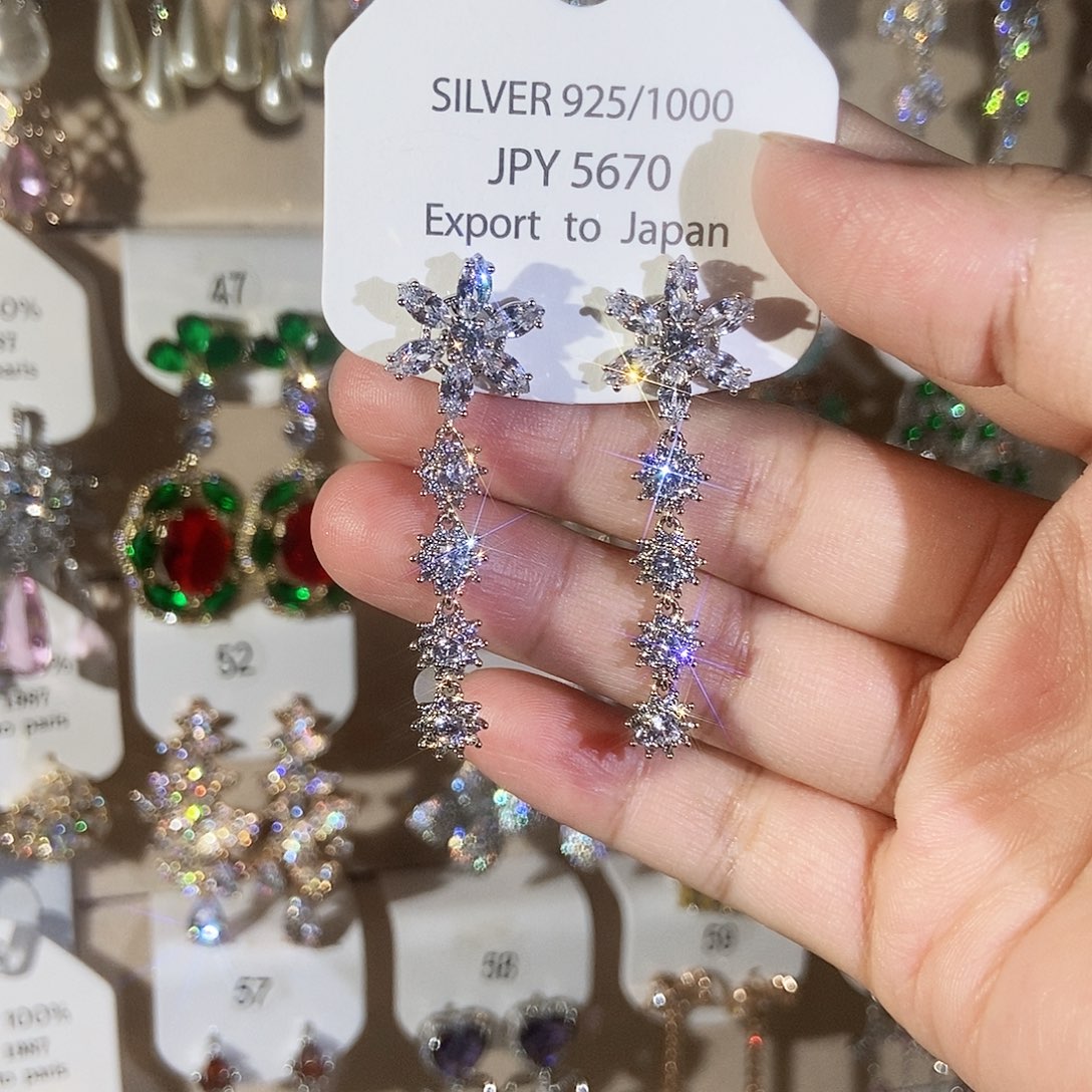 铜合金925银锆石