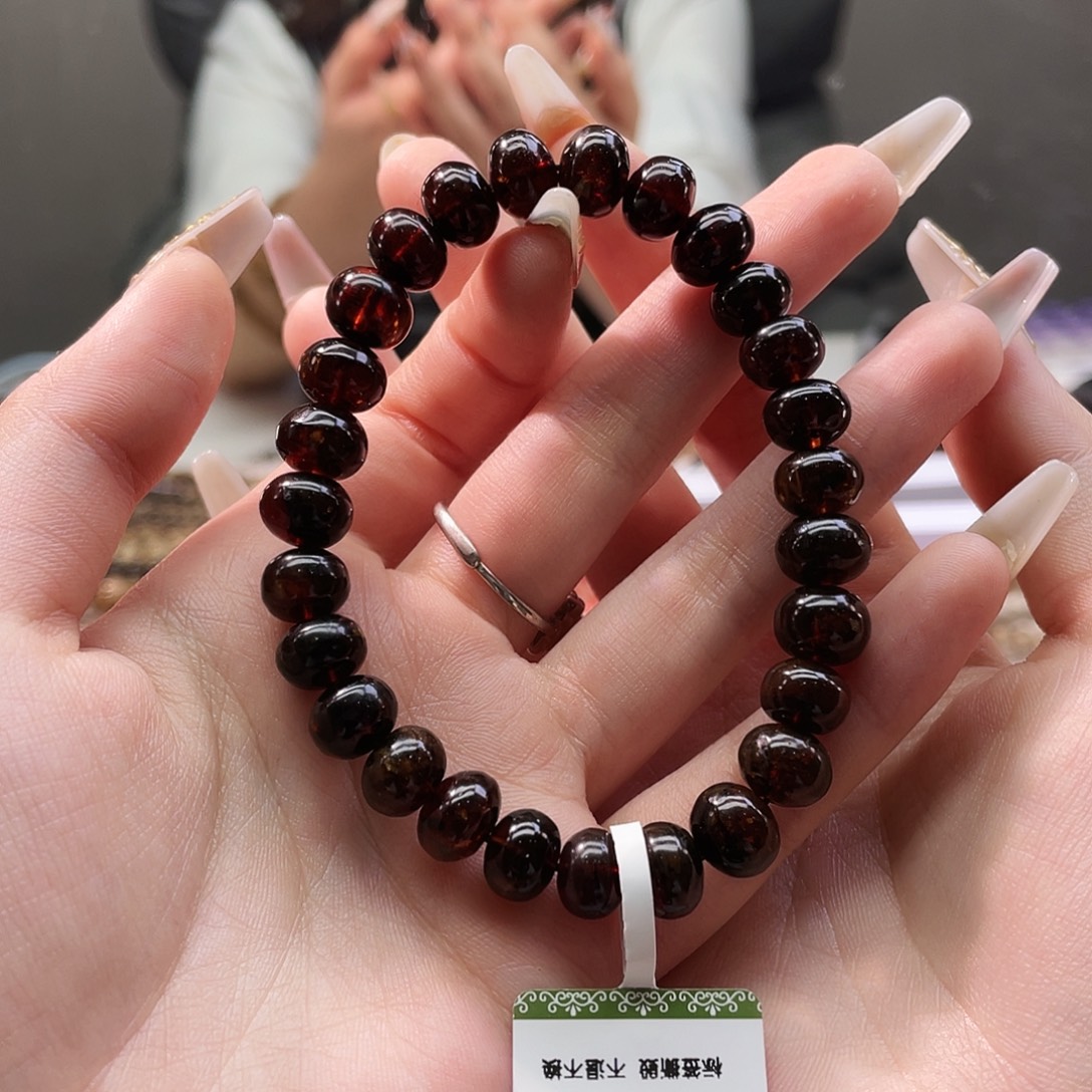 琥珀未镶嵌裸石抚顺琥珀9血翳