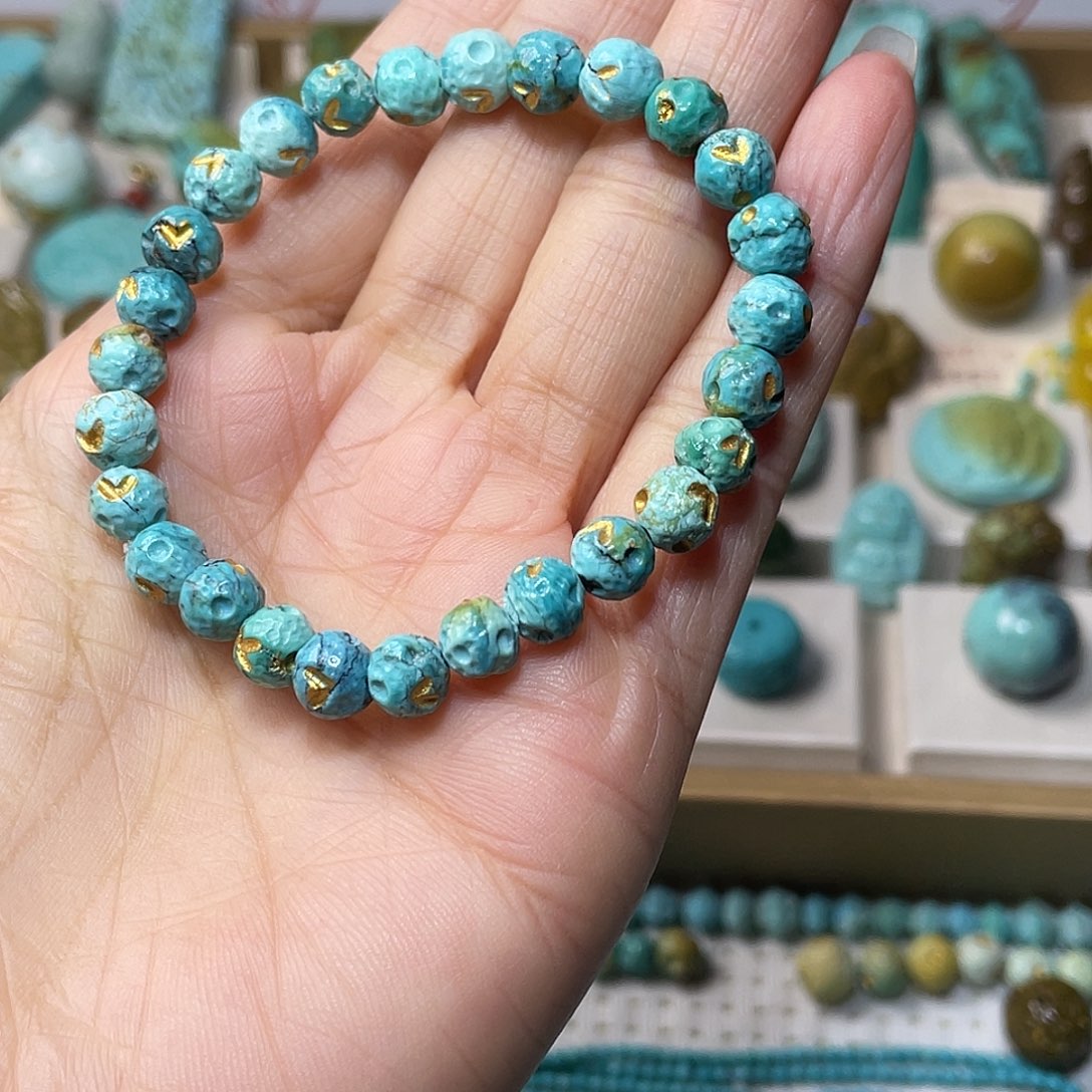 绿松石未镶嵌配饰