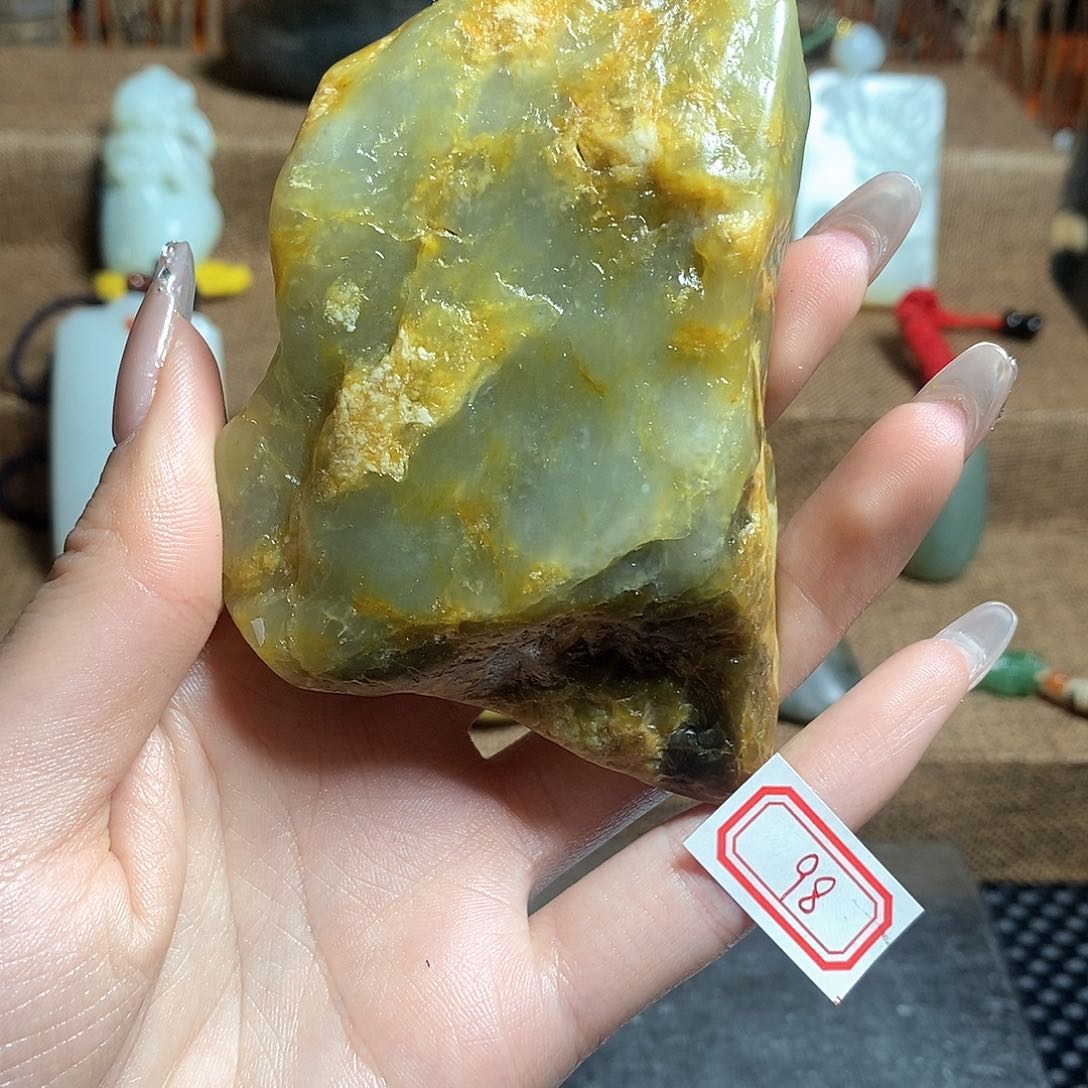 未镶嵌和田玉挂件98