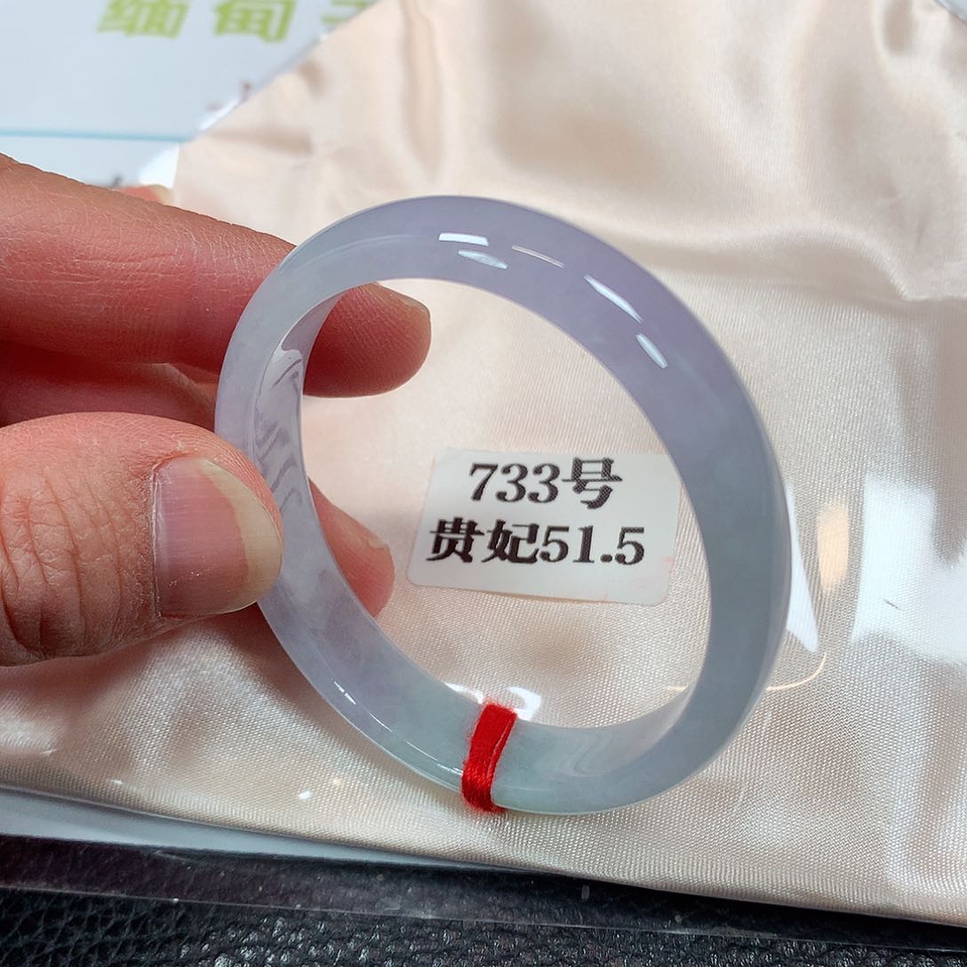 【闪购商品】未镶嵌手镯（贵妃镯）翡翠733号