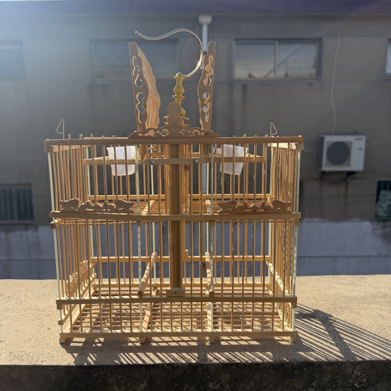绣眼自动翻转贝子红鸟玉鸟适用机关笼鸟笼