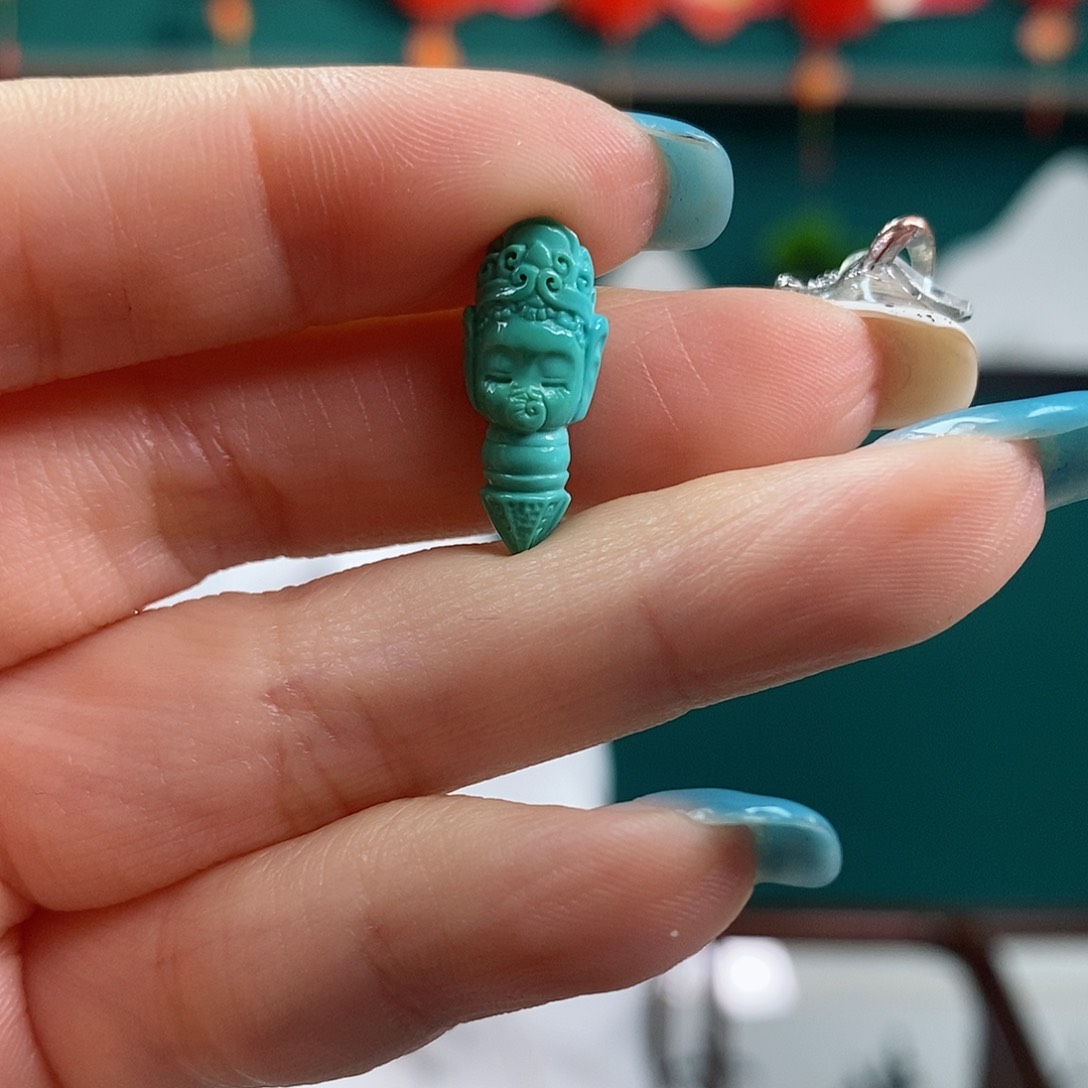 绿松石珠宝奇石未镶嵌