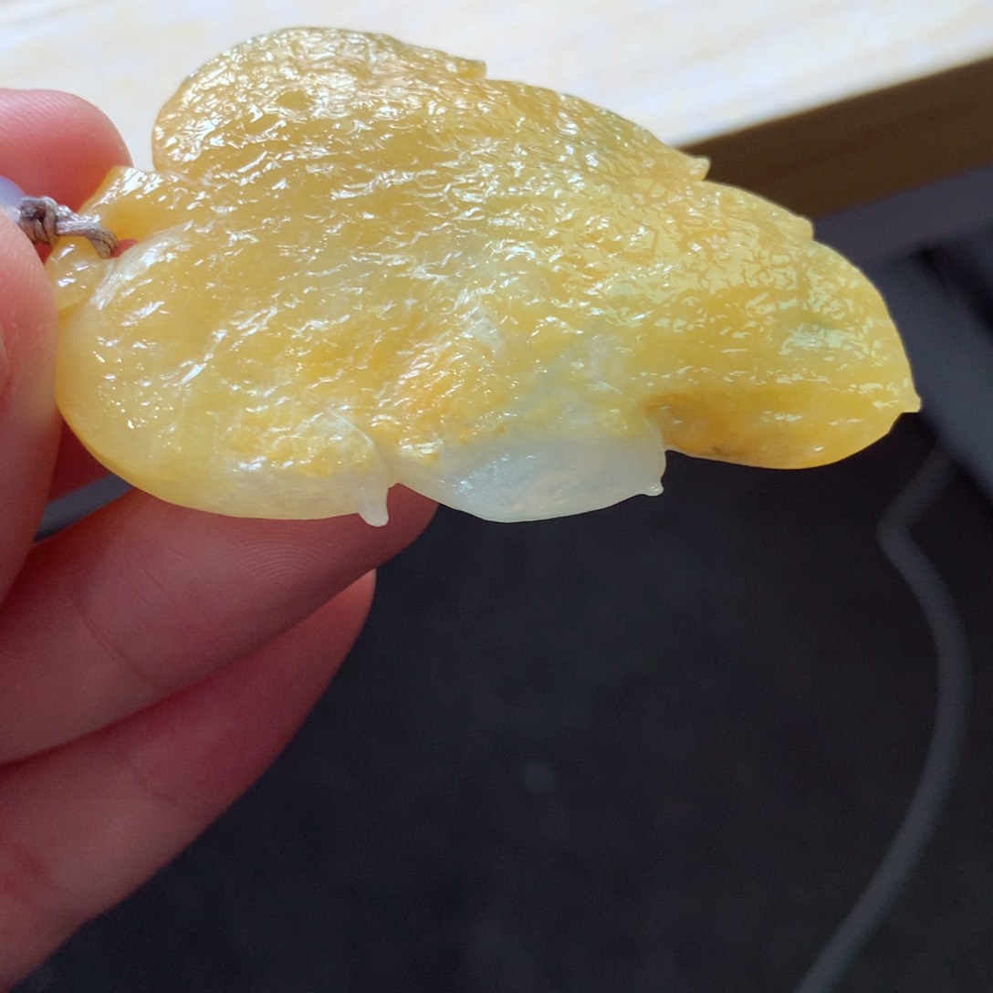 翡翠颈饰未镶嵌吊坠