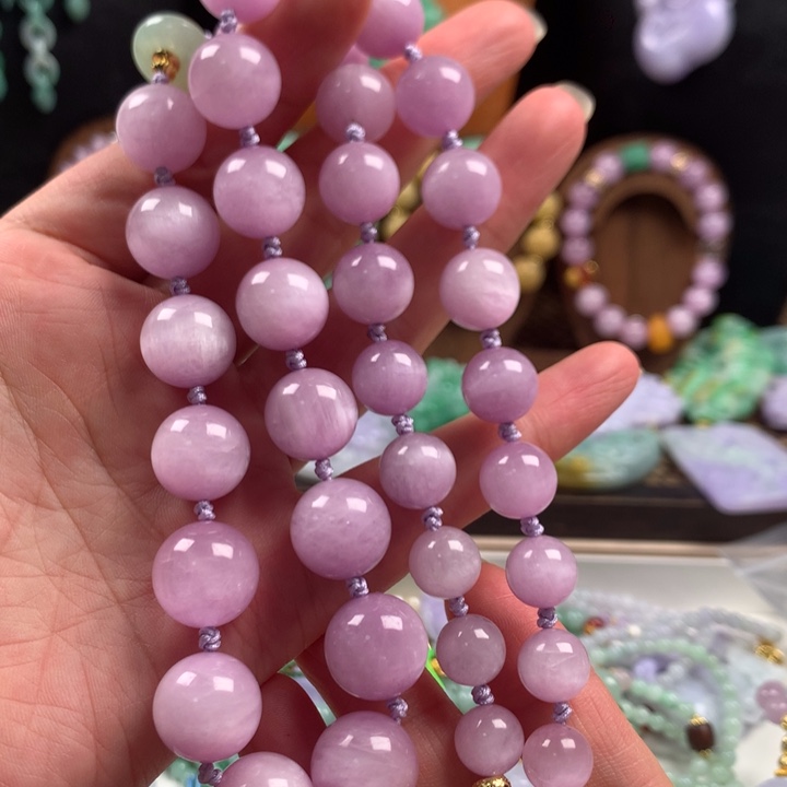 项链锂辉石未镶嵌项链