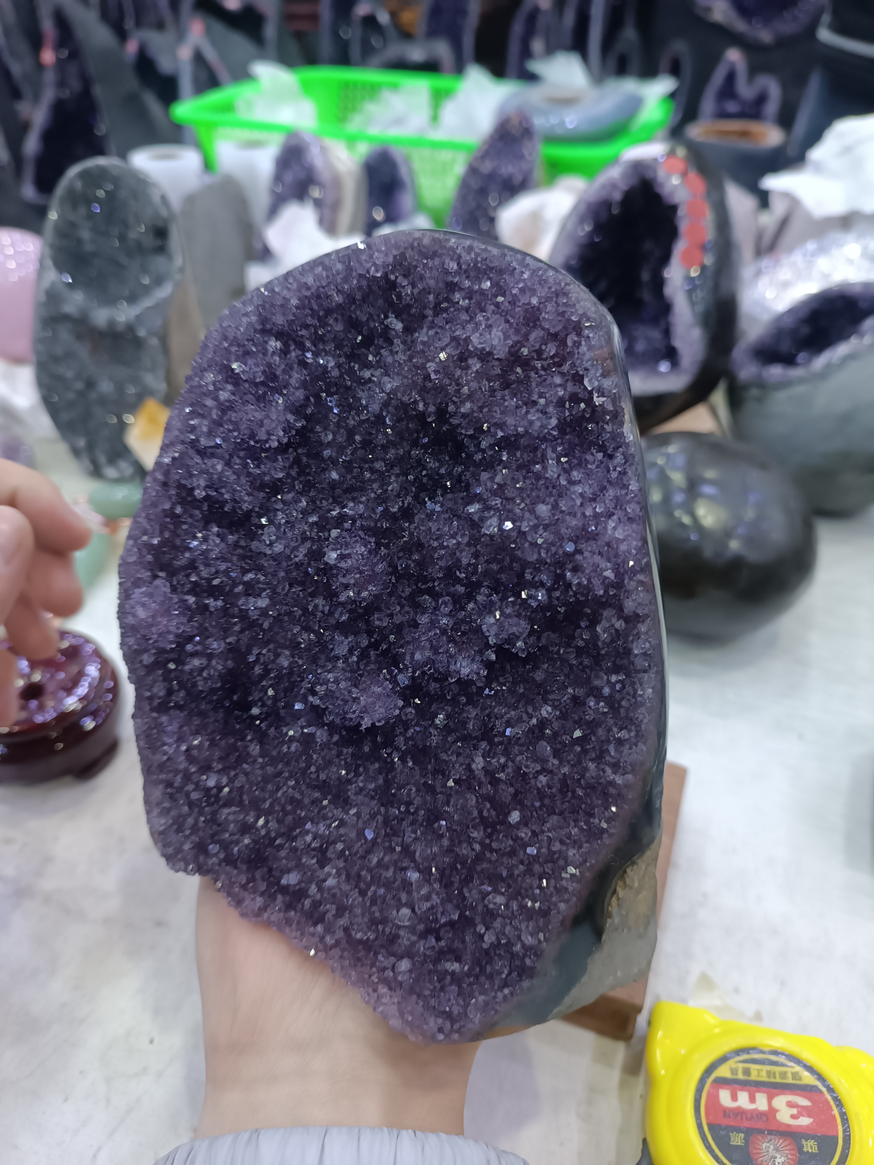 巴西乌拉圭紫水晶摆件